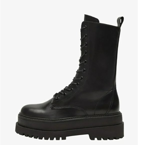 Mango Shoes - Mango Monet Platform Boots